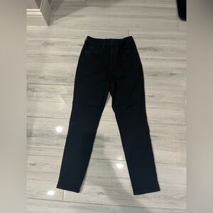 Express Black Skinny Fit Black Jeans